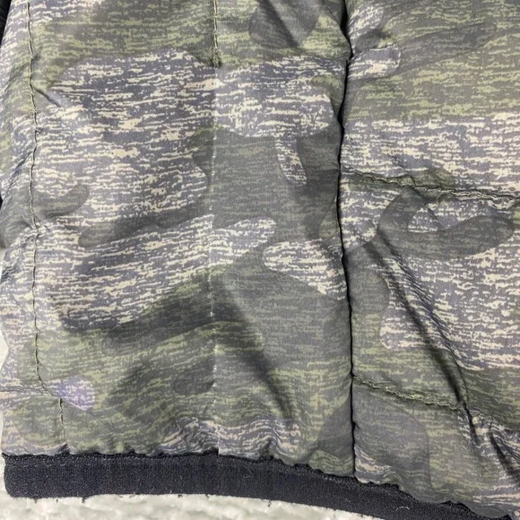 New Balance Jacket Mens L Camo Puffer Full Zip Lightweight Coat Outdoors - Picture 2 of 10